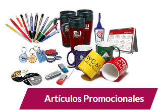 Artículos promocionales personalizados