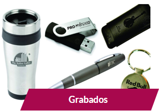 Grabados en artículos promocionales